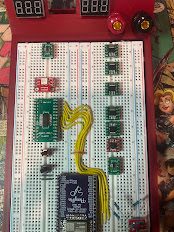 Breadboard electronics prototype