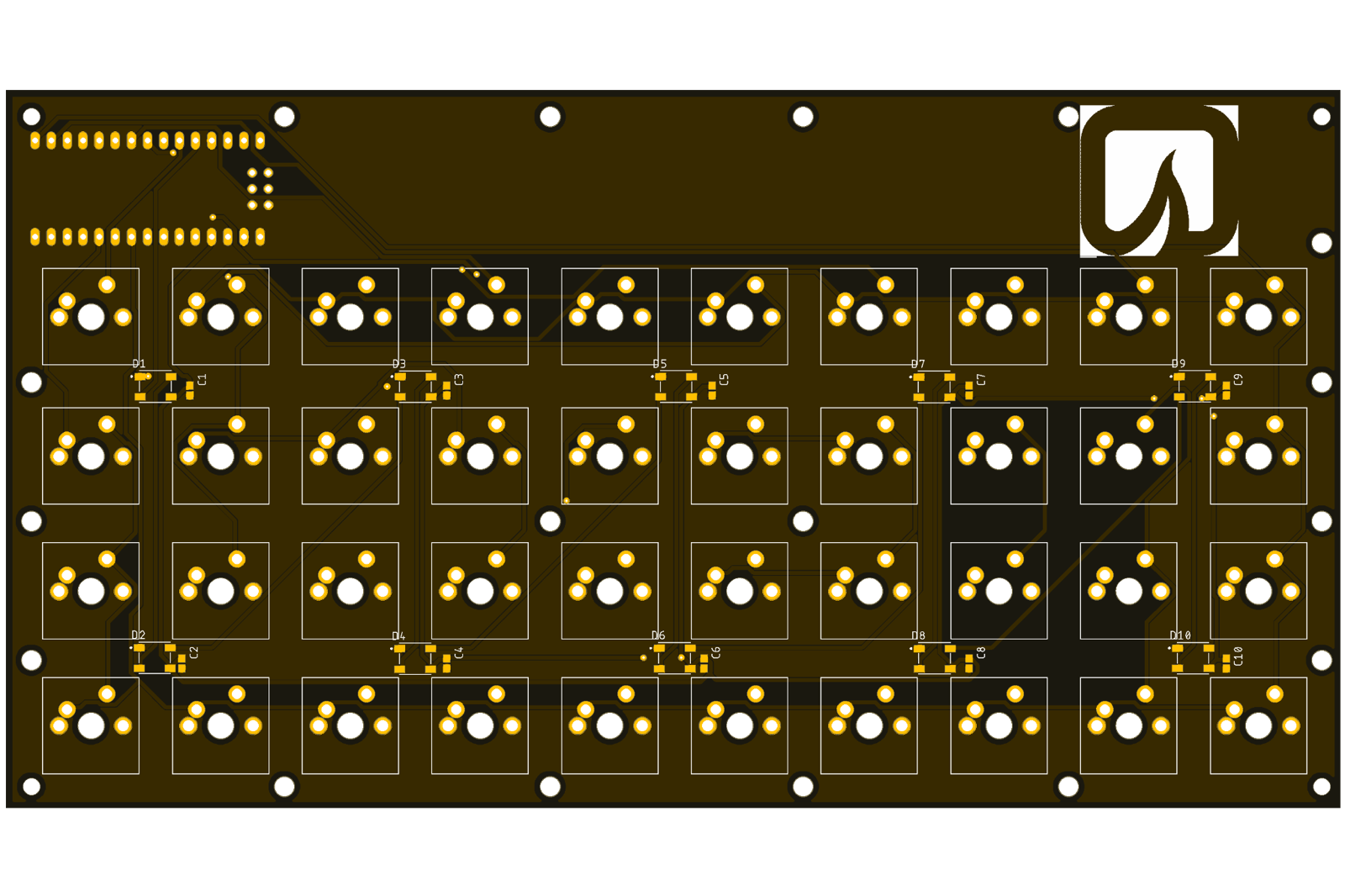 Custom PCB layout