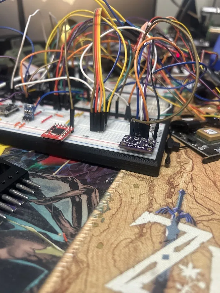 Sensor bus wiring and breakout modules
